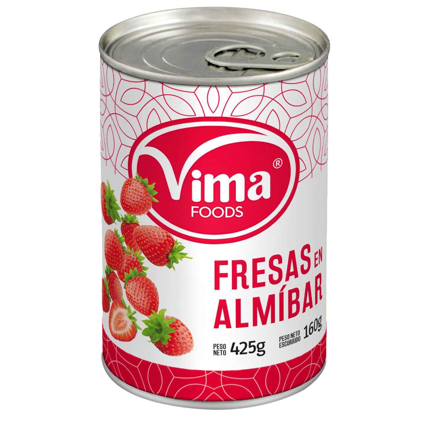Fresas en almíbar (425 g / 14.9 oz)