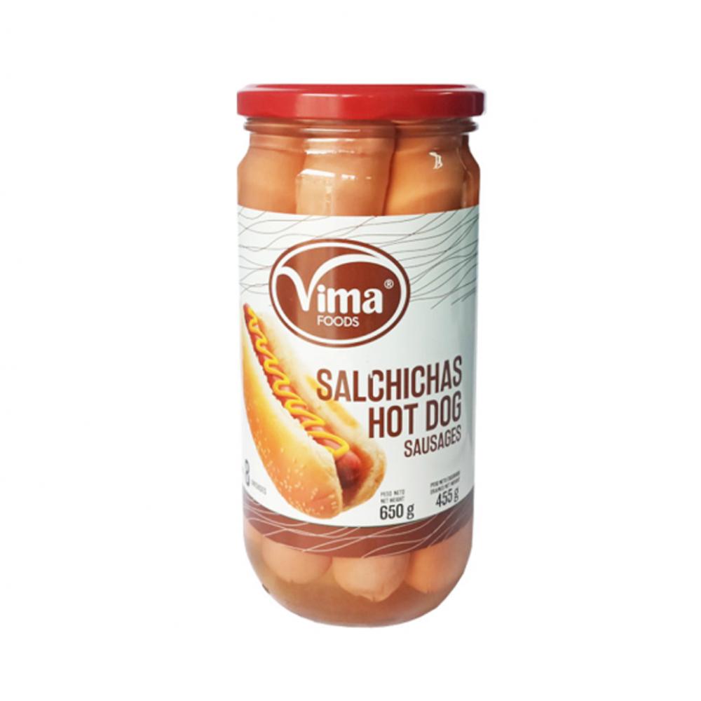 Salchichas hot dog Vima Foods (650 g / 1.43 lb)