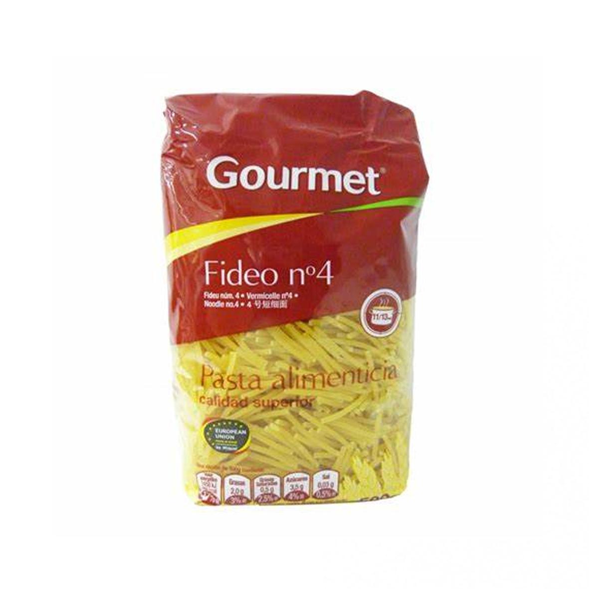 Pasta Gourmet Fideo No.4 (500 g / 1.1 lb)