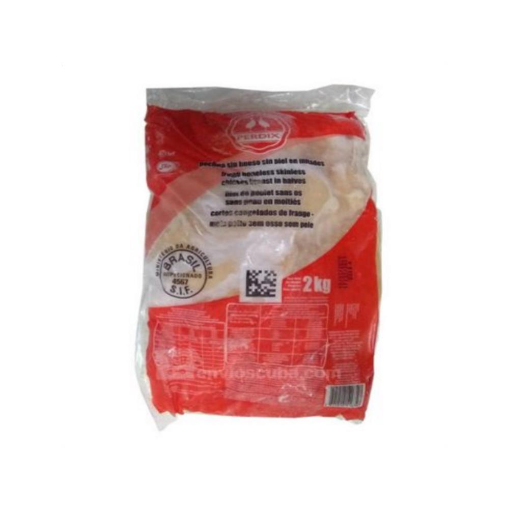 Pechuga de pollo sin piel y sin hueso  Perdix (2 kg / 4.4 lb)