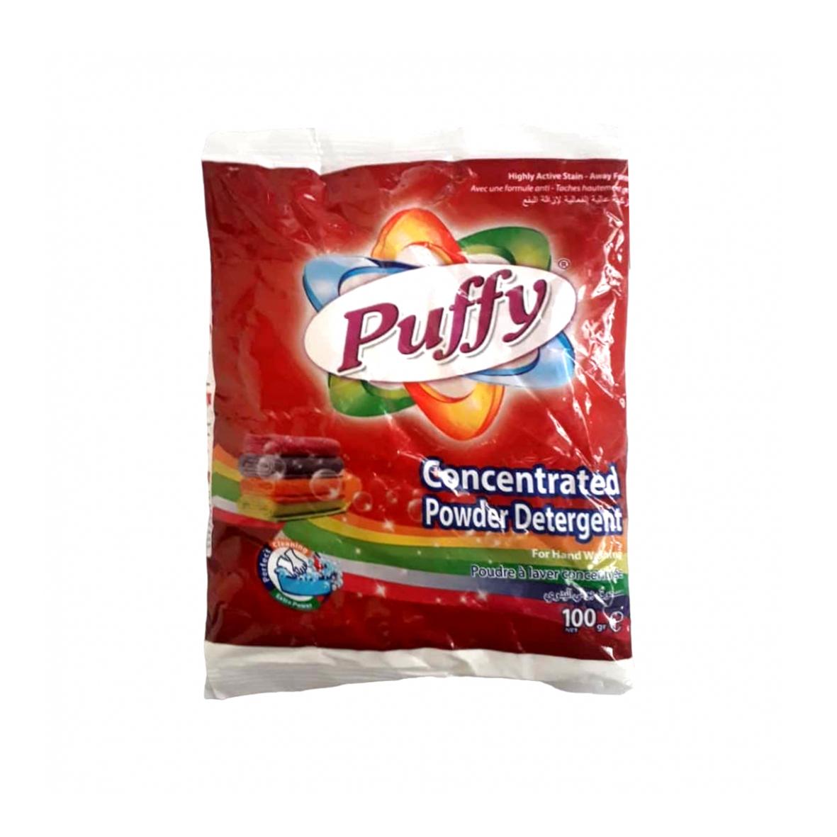 Detergente en polvo para ropa de color Puffy (100 g / 3.52 oz)