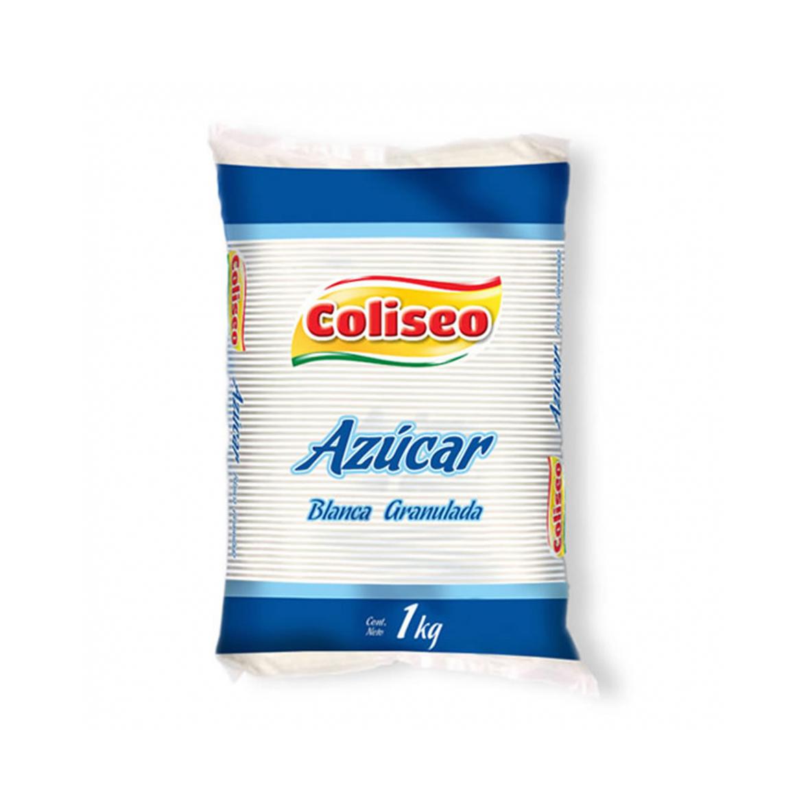 Azúcar blanca granulada Coliseo (1 kg / 2.2 lb)